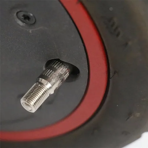 Vista 3 de 3 piezas de extensión de vástago de válvula de neumático de 1.535 in, adaptador de boquilla de extensión de inflado de neumáticos de rueda