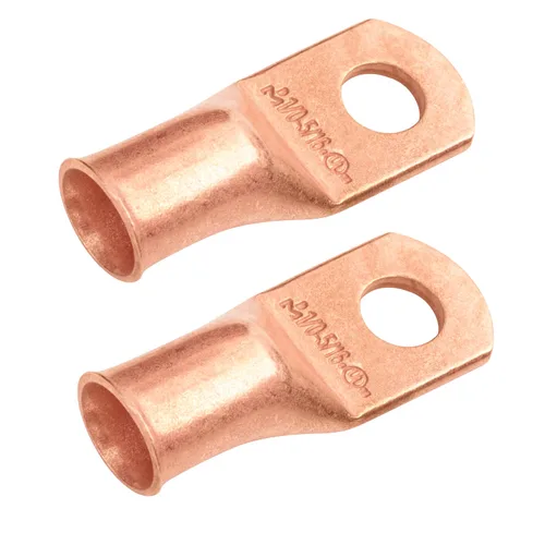 Vista 56 de SELTERM - 5 terminales de anillo resistentes para cable de batería, calibre 1/0 AWG, pernos de 1/2 pulgadas, terminales de calibre 0, ojales