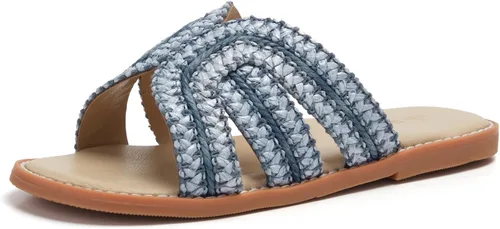 Vista 48 de THEE BRON Lindas pantuflas para niñas, sandalias elegantes para niños pequeños y niños