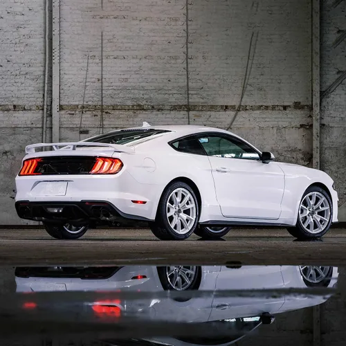 Vista 9 de Luces traseras LED VLAND Compatibles con Ford Mustang 2015-2020 con secuenciales (5 modos - lente roja)