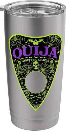 Vista 10 de Ouija Vaso aislado de acero inoxidable Planchette de Halloween