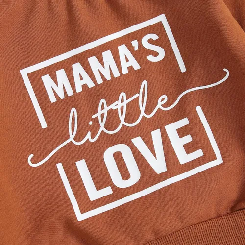 Vista 4 de Conjunto de sudadera de manga larga para bebé niño y niño pequeño