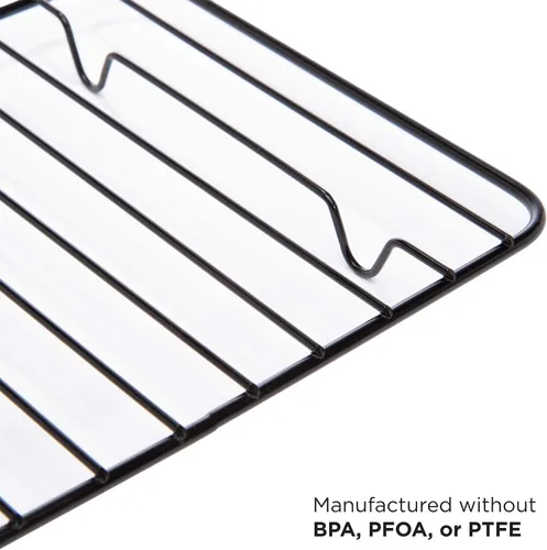 Vista 8 de Ecolution Juego de 4 utensilios antiadherentes para horno tostador, acero al carbono, fácil de limpiar y perfecto para porciones individuales, cobre