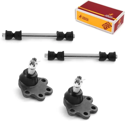 Vista 164 de Metrix Premium Chassis Parts - Juego de 4 piezas de articulación de rótula superior y barra estabilizadora delantera para Ford Ranger RWD 1998-2011