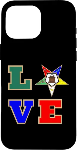 Vista 19 de OES Love Sister Order of the Eastern Star Parents' Christmas Case for iPhone 16