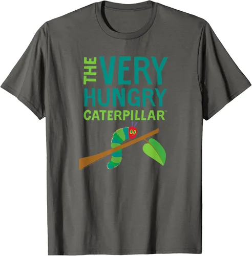 Vista 25 de Camiseta infantil The Very Hungry Caterpillar Negro