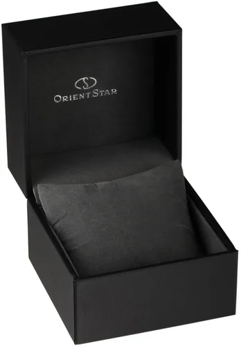 Vista 2 de Orient Star Semi Skeleton Power Reserve Sapphire - Reloj de esfera negra RE-AT0101B, Negro