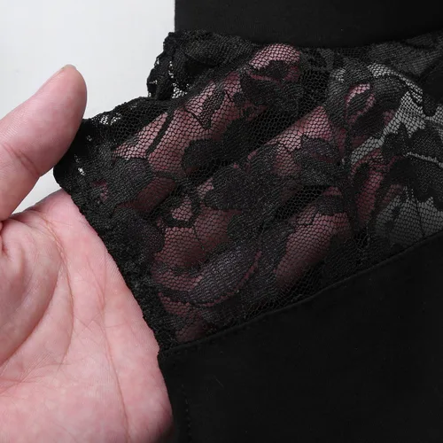 Vista 5 de iEFiEL Vestido de ballet sin mangas para niñas con espalda cruzada y espalda cruzada, leotardo, gimnasia, disfraces