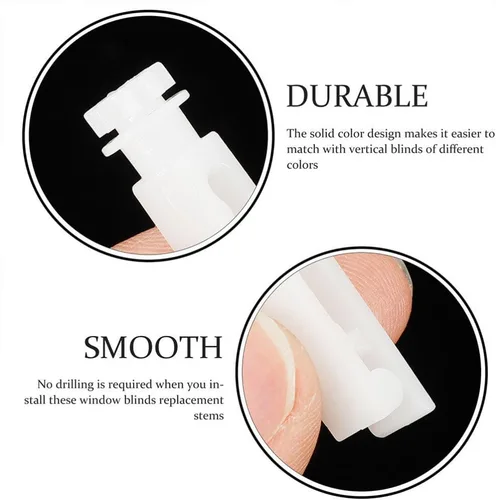 Vista 4 de 12pcs Polea Vertical Insertar Persianas Suministros