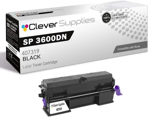 Vista 11 de CS - Cartucho de tóner para Ricoh Aficio BP20 402455, color negro
