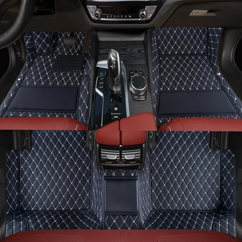 Vista 20 de Alfombrillas personalizadas para automóvil adecuadas para el 99% de automóviles, camiones, SUV, alfombrillas para todo tipo de clima, alfombrillas
