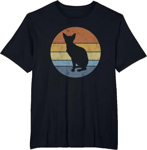 Vista 26 de Sphinx cat lover Sphynx hairless cat breed camiseta naked cat Negro