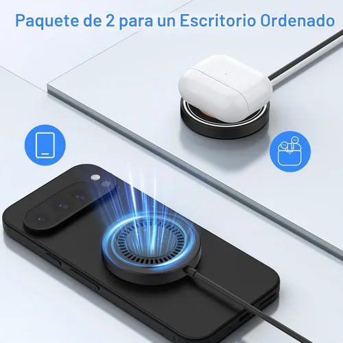 Vista 6 de Cargador inalámbrico magnético para Google Pixel 11/11 Pro XL/10 Pro Fold