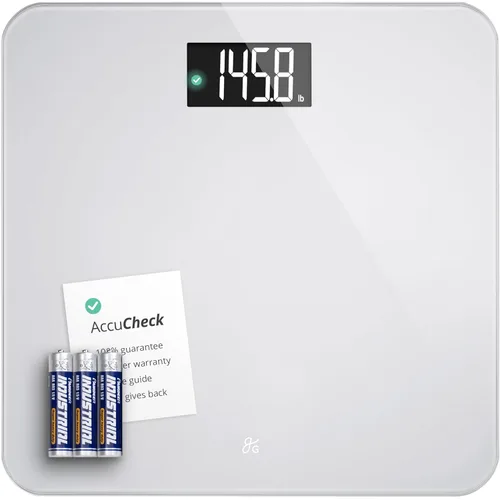 Vista 5 de Greater Goods Báscula de cocina esencial y báscula Accucheck (gris)