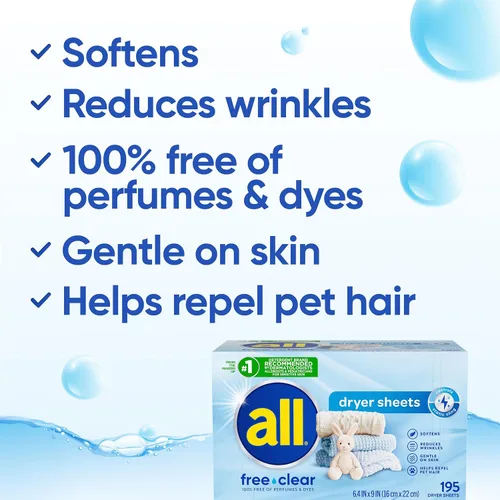 Vista 4 de All Mighty Pacs - Detergente transparente para ropa sin levantadores de manchas
