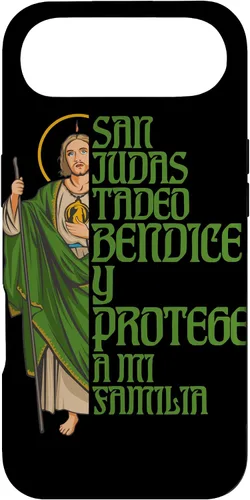Vista 27 de Saint Jude Thaddeus. Bless and Protect My Family Case for iPhone 17