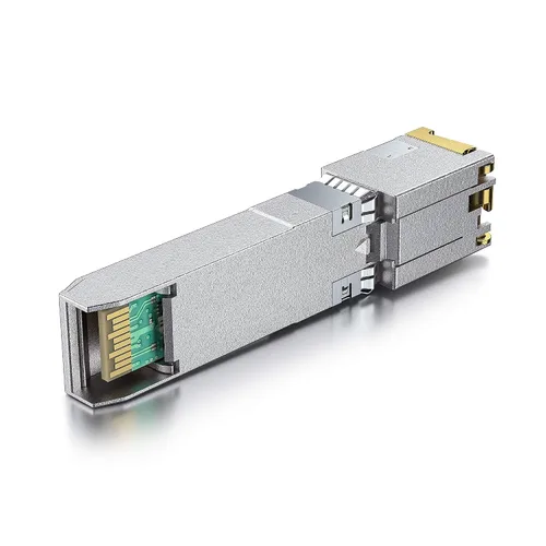 Vista 3 de H!Fiber - Módulo SFP+ a RJ45 de 10 Gb, 10Gbase-T Ethernet SFP+ transceptor de cobre compatible con 10G/5G/2.5G/1.25G, compatible con Dell