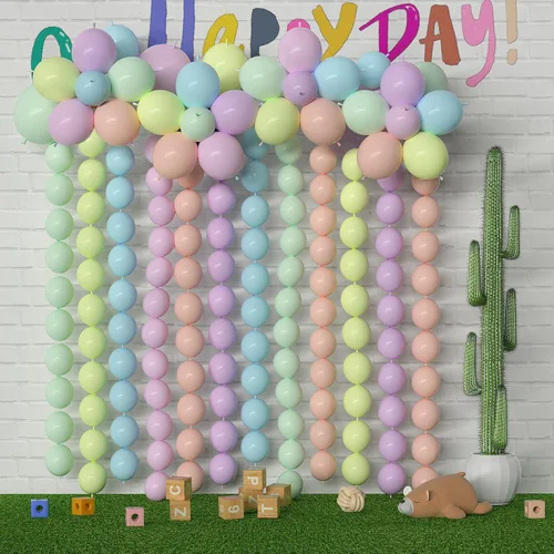 Vista 13 de 105 globos de enlace negro de 6 pulgadas, globos de enlace rápido, globos de látex para sesión de fotos, baby shower, decoración de fiesta