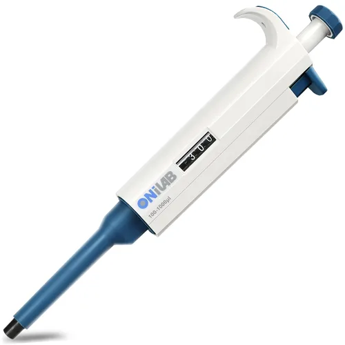 Vista 12 de ONiLAB Pipetas de un solo canal con volumen ajustable (micropipetas, 0,1-2,5μl (7010101001))