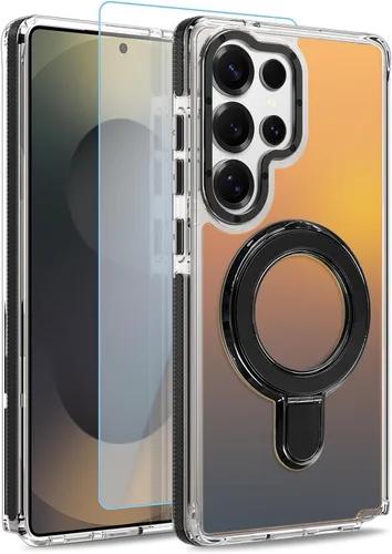 Vista 176 de Funda magnética para Google Pixel 10 Pro XL [compatible con Magsafe] [bonito diseño fluorescente de moda] a prueba de golpes, delgada, translúcida