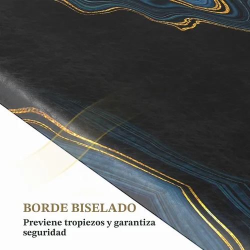 Vista 6 de Tapete antifatiga de 3 x 5 x 5/8 pulgadas de grosor para estilista, rectangular, cómodo, para peluquería, debajo de la silla