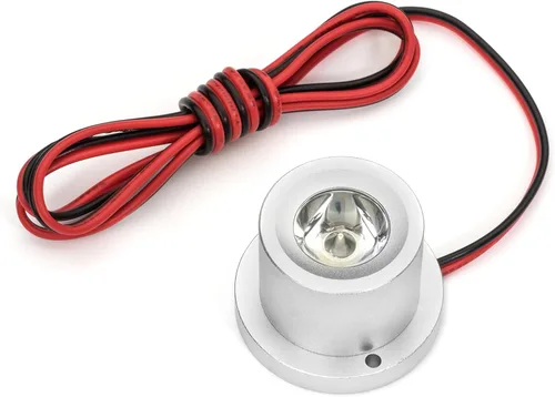 Vista 8 de Foco LED de Alta Intensidad (Carcasa Plateada, LED Blanco Neutro)