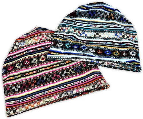 Vista 8 de Gorros de quimioterapia holgados y casuales para mujer