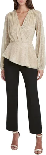 Vista 4 de BCBGMAXAZRIA Camiseta de manga larga para mujer