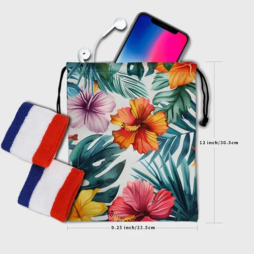 Vista 132 de Bolsa de agarre de gimnasia de piel de animal, bolsa de gimnasia con cordón ajustable, bolsa de cuerda para fauna silvestre, Mariposas Galaxy