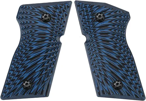 Vista 3 de Manijas G10 para CZ 2075 RAMI, Sunburst textura, moderno mano
