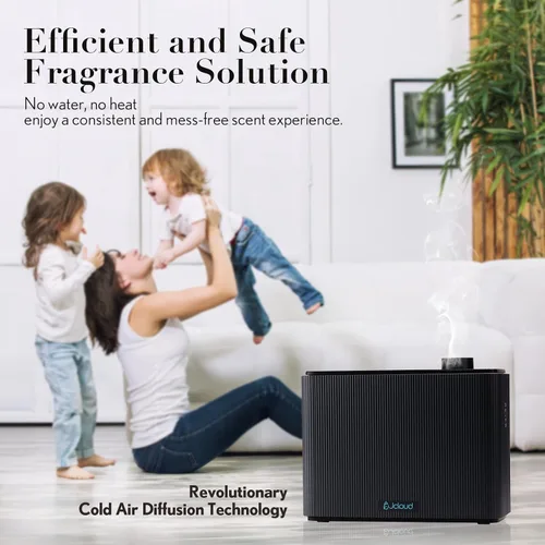 Vista 3 de JCLOUD Máquina de Aire con Aroma Inteligente 1000ML, Difusor de Aroma para Hoteles Cubre hasta 4500 Pies Cuadrados, Difusor de Aire Frío Sin Agua