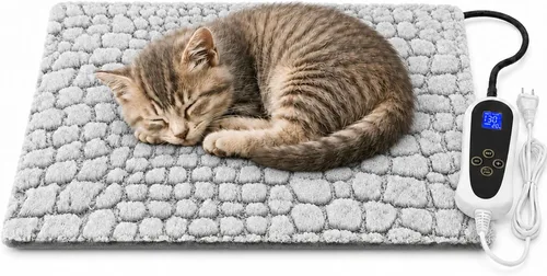Vista 10 de Cama calentada para animales pequeños Almohadilla térmica para mascotas