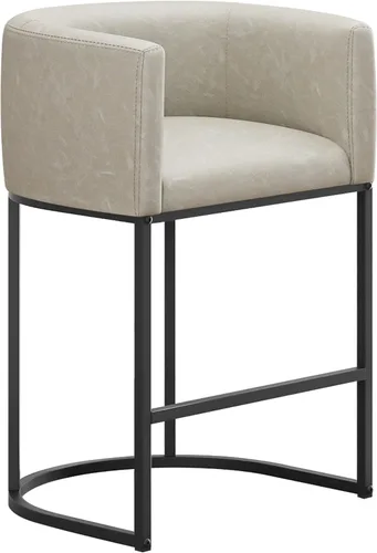 Vista 30 de Juego de 3 taburetes de bar de altura de mostrador, taburetes modernos para comedor, taburetes de bar de 24 pulgadas para isla de cocina, taburete