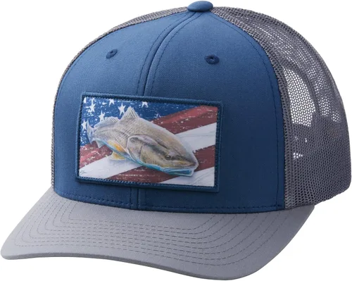 Vista 12 de HUK - Gorra de camionero de malla para hombre con cierre a presión Gorra de pesca antirreflectante