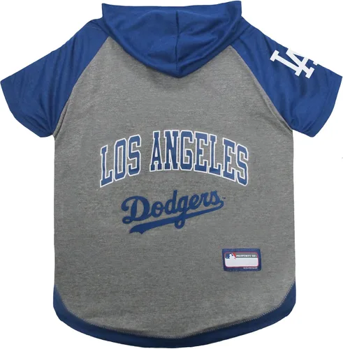 Vista 27 de Sudadera con capucha MLB para perros y gatos - Camiseta con capucha para perros Philadelphia Phillies, extra pequeña. - Sudadera con capucha