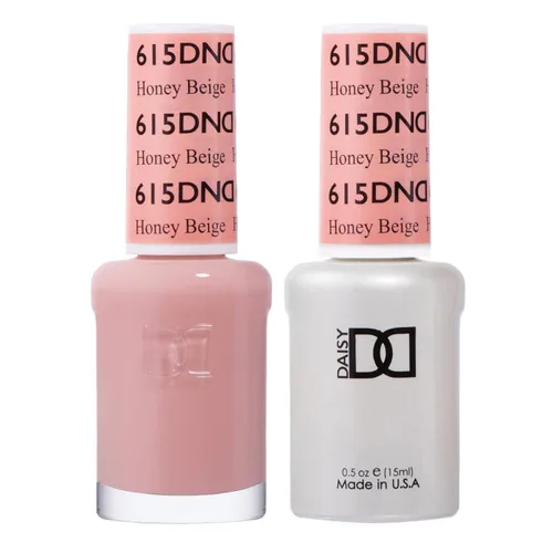 Vista 21 de DND - Juego de esmaltes de gel, colección beige nude, esmalte de gel UV/LED y esmalte de uñas secado al aire, dúo de esmalte a juego sin astillas