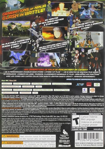 Vista 2 de Naruto Shippuden Ultimate Storm Generations - Xbox 360