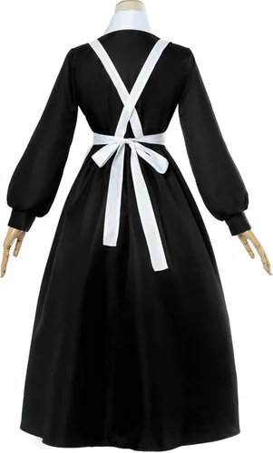 Vista 4 de Disfraz de anime de The Promised Neverland para mujer, diseño de Isabella Krone, cosplay, uniforme de campo para Halloween
