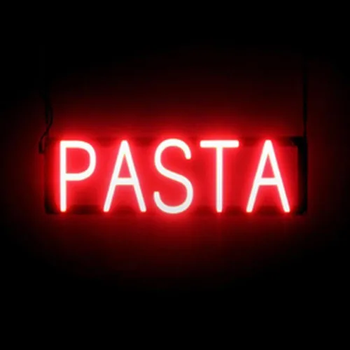 Vista 67 de SpellBrite Señal de PHO para restaurantes Señalización LED azul para restaurantes con LED de neón para empresas 13.2 x 6.3 pulgadas