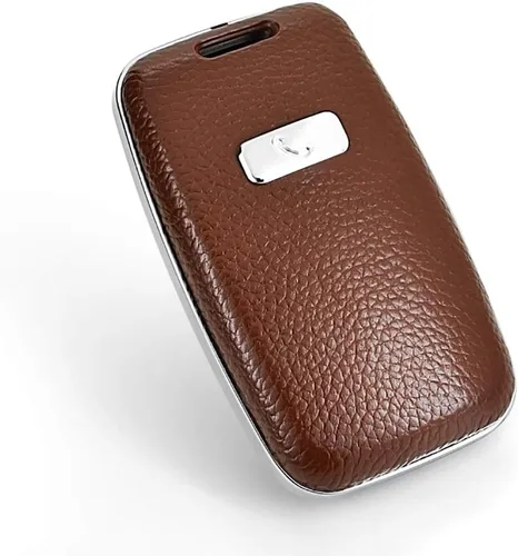 Vista 2 de ontto Compatible con Land Rover - Carcasa protectora para llave de coche de piel auténtica ABS, con aleación de zinc, para Range Rover, Eoque