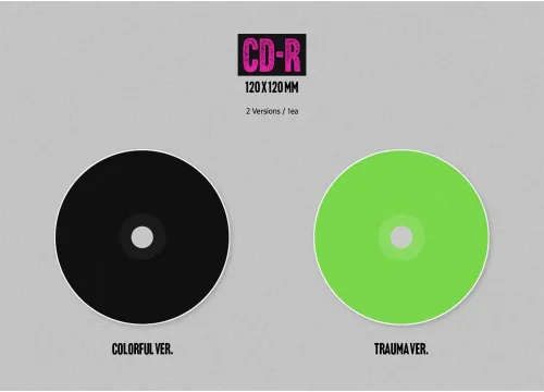 Vista 4 de dreamus WOODZ - COLORFUL TRAUMA 4º mini álbum (set ver.)