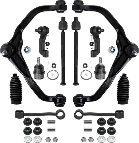 Vista 113 de Detroit Axle - Kit de extremo delantero para Hyundai Sonata XG350 XG300 Kia Optima, 2 brazos de control superiores con juntas de bola, 2 brazos