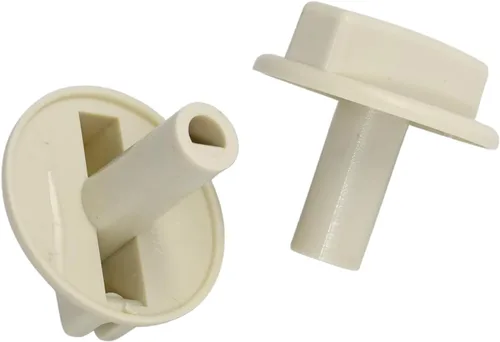Vista 2 de 2 pomos de control de temperatura 63818002 compatibles con piezas de repuesto de perilla de calentador TPI63818002