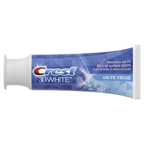 Vista 3 de Crest Pasta de dientes blanqueadora blanca 3D Arctic Fresh, 3.0 onzas