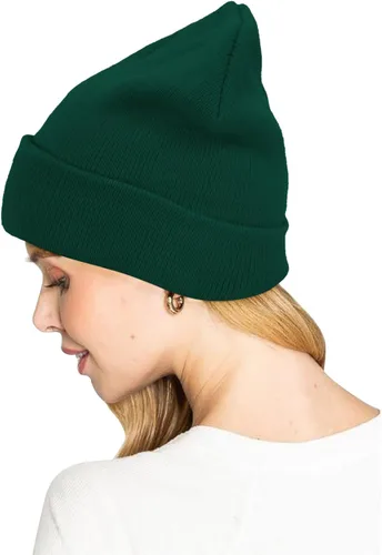 Vista 5 de UTTPLL Gorro de punto suave y lindo unisex con calavera elástica con cara sonriente para hombres y mujeres