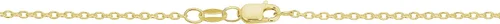 Vista 17 de Kooljewelry Collar de plata de ley u oro amarillo sobre plata de ley para mujer (0.047 in, 0.063 in o 0.083 in)