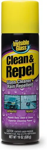 Vista 8 de Invisible Glass 91184 - Limpiador de vidrio de alta calidad de 19 onzas con repelente de lluvia para vidrio exterior automotriz y parabrisas