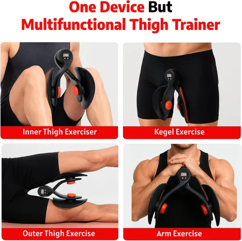 Vista 3 de Thigh Master Ultimate Kegel - Máquina de ejercicios, entrenador de muslo, entrenador de cadera Entrenador de Kegel, ejercitador de suelo pélvico