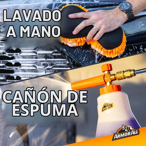 Vista 6 de Armor All Jabón de lavado de autos, potente jabón de espuma limpiador de automóviles que elimina la suciedad y conserva la cera, 24 onzas líquidas