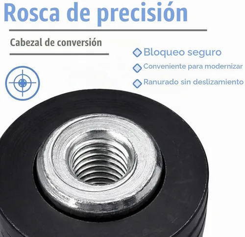 Vista 4 de Mesee Amoladora angular M10 a ranuradora adaptador, adaptador de ranura de cambio rápido, accesorio de cabezal de conversión, amoladora angular